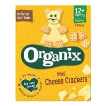 Organix Mini Cheese Crackers - Pack of 4 - 20g