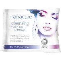 Natracare Organic Cleansing Make-up Removal Wipes - Pack of 20