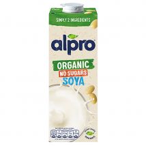 Alpro Organic Soya Drink - Unsweetened - 1L