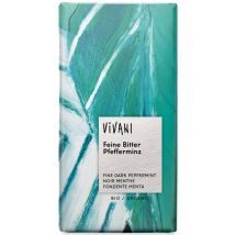 Vivani Organic Dark Chocolate  & Peppermint Filling - 100g