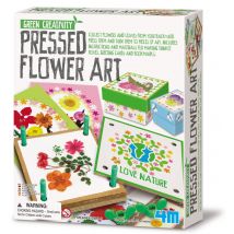 Green Creativity Pressed Flower Art