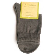 Organic Cotton Ankle Socks - Grey - UK3-11