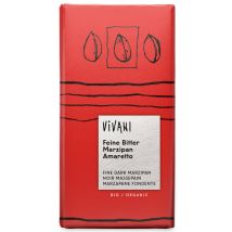 Vivani Organic Dark Chocolate Marzipan & Amaretto - 100g
