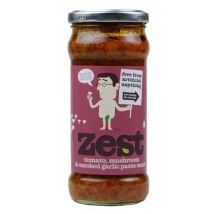 Zest Free From Tomato Mushroom & Smoked Garlic Pasta Sauce - 350g