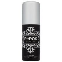 PitRok Crystal Mens Fragranced Deodorant Spray - 100ml