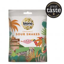 Biona Organic Sour Snake Sweets - 75g