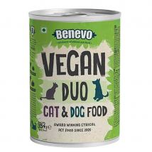 Benevo Duo - Moist Vegan Tinned Cat & Dog Food - 354g