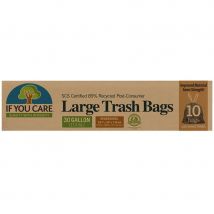 If You Care Recycled Large Drawstring Bin Bags - 113.6L - 10 Bags