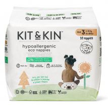 Kit & Kin Disposable Nappies - Maxi Size 3 - Pack of 32