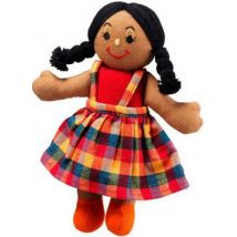 Lanka Kade Girl Doll - Brown Skin & Black Hair