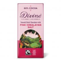 Divine Dark Chocolate with Pink Himalayan Salt - 90g
