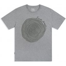 Silverstick Men's 'Love Trees' T-Shirt - Ash Marl