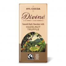 Divine Dark Chocolate with Hazelnut - 90g