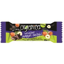 Organica Hazelnut Nougat Dark Chocolate Bar - 40g