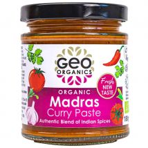 Geo Organics Madras Curry Paste  - 180g