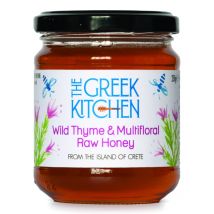 The Greek Kitchen Wild Thyme & Multifloral Greek Raw Honey - 250g