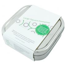 A Slice of Green Large Stainless Steel Square Container