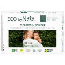 Eco By Naty Disposable Nappies Size 1 - Newborn - Pack of 25