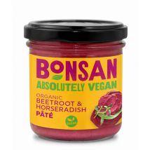 Bonsan Beetroot & Horseradish Vegan Pate - 130g