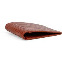 Elvis & Kresse Reclaimed Firehose Billfold Wallet - Red