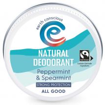 Earth Conscious Peppermint & Spearmint Natural Deodorant - 60g