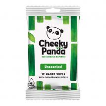 The Cheeky Panda Bamboo Travel Wipes - 12 Wipes