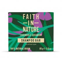 Faith in Nature Shampoo Bar - Lavender & Geranium - 85g