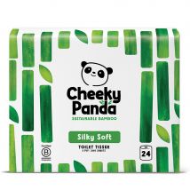 The Cheeky Panda Bamboo Toilet Tissue - 24 rolls