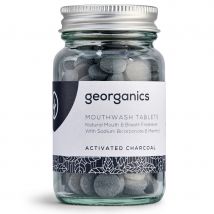 Georganics Mouthwash Tablets - Charcoal - 180 Tabs