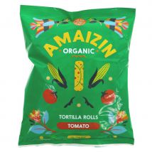 Amaizin Organic Tomato Corn Rolls - 100g