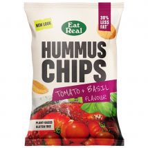 Eat Real Hummus Chips - Tomato & Basil - 110g