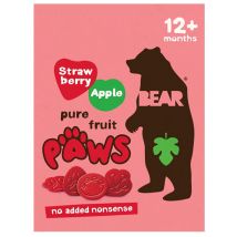 Bear Strawberry & Apple Paws Multipack - 5 x 20g