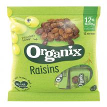 Organix Raisins Mini Boxes - Pack of 12 - 14g