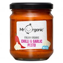 Mr Organic Chilli & Garlic Pesto - 190g
