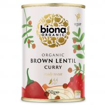 Biona Organic Brown Lentil Curry - 400g
