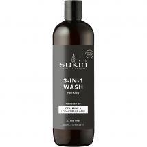 Sukin 3-in-1 Body Wash for Men - 500ml