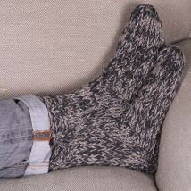 Donegal Sofa Socks - Charcoal