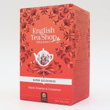 English Tea Shop Organic Apple  Rosehip & Cinnamon Super Fruit Tea - 20 Bags