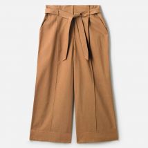 Thought Earth Brown Belted Culottes