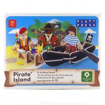 PlayPress Toys Pirate Island Playset