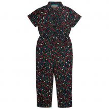 Frugi Indigo Wild Flowers Bowie Boiler Suit