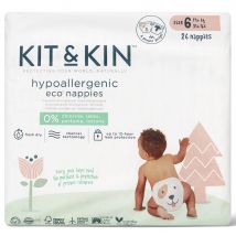 Kit & Kin Disposable Nappies - Extra Large - Size 6 - Pack of 26