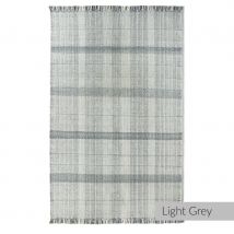 Highland Check Recycled Rug - 80x150cm