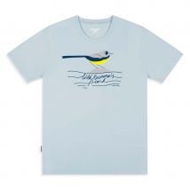 Matt Sewell Mens Friend Tee - Illusion Blue