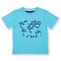 Kite Dino World T-Shirt - Blue