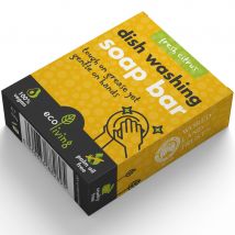 ecoLiving Dish Washing Soap Bar - Fresh Citrus - 100g