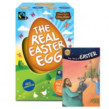 The Real Easter Egg - Milk Chocolate - 150g - BBE 11/2025