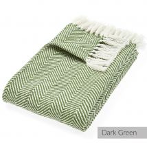 Recycled Herringbone Design Cuddly Throw