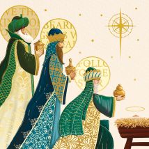 Transform Trade Kings Bearing Gifts Charity Christmas Cards - Pack of 10