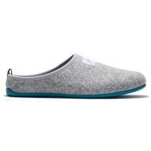Mercredy Men's Recycled Slippers - Grey & Petrol Blue